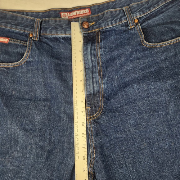 Lowrider Shorts Mens 42 Denim Streetwear Cholo Homies Baggy Classic Cars Vintage - Picture 14 of 16